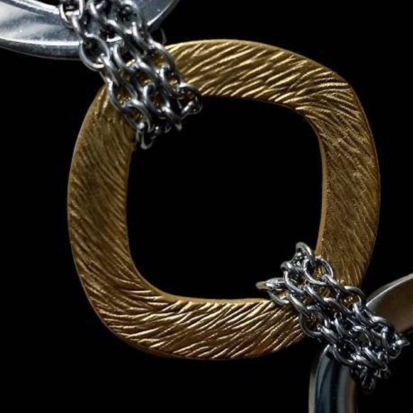 NEW RARE Steel By Design Big & Bold Necklace, Bracelet & Earrings Set - Picture 5 of 11